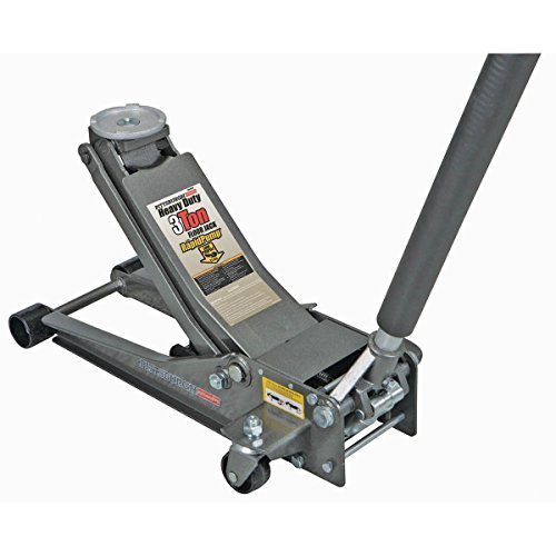 3 ton Low Profile Steel Heavy Duty Floor Jack with Rapid Pump by USATNM by Pittsburgh Automotive