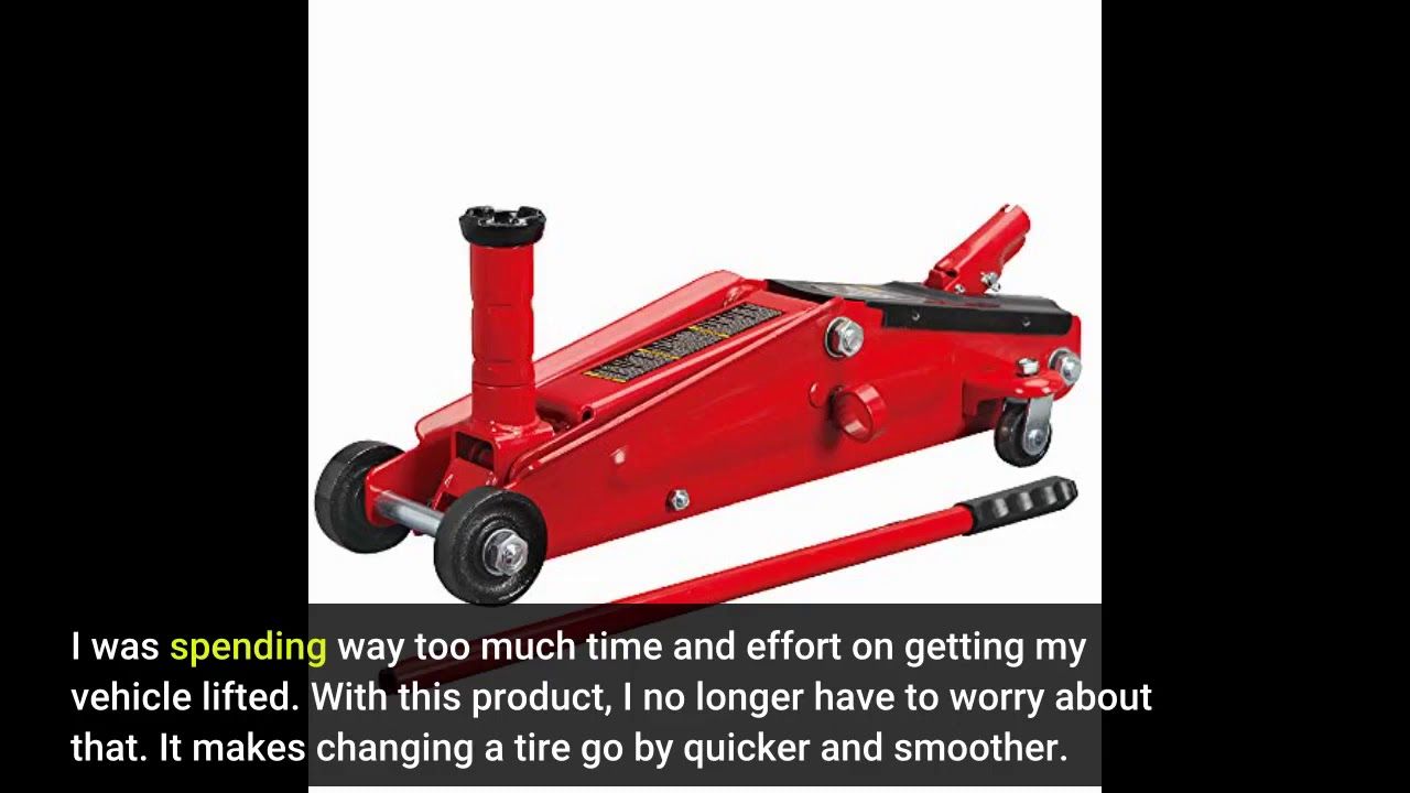 Jegs 79000 2-Ton Hydraulic Utility Floor Jack