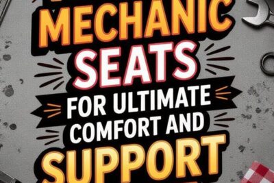 comfortable mechanic seat options