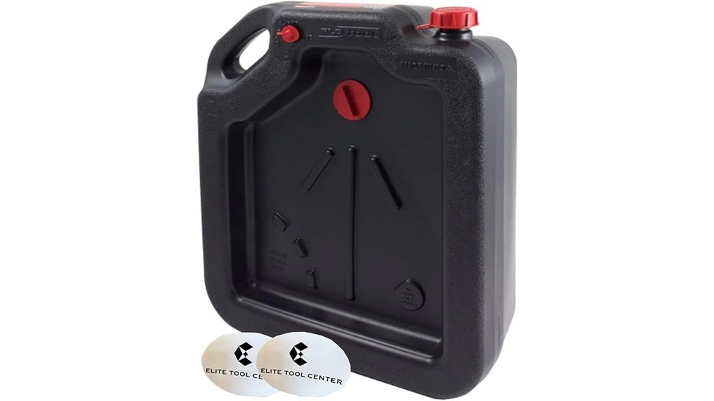 durable 16 quart drainage container