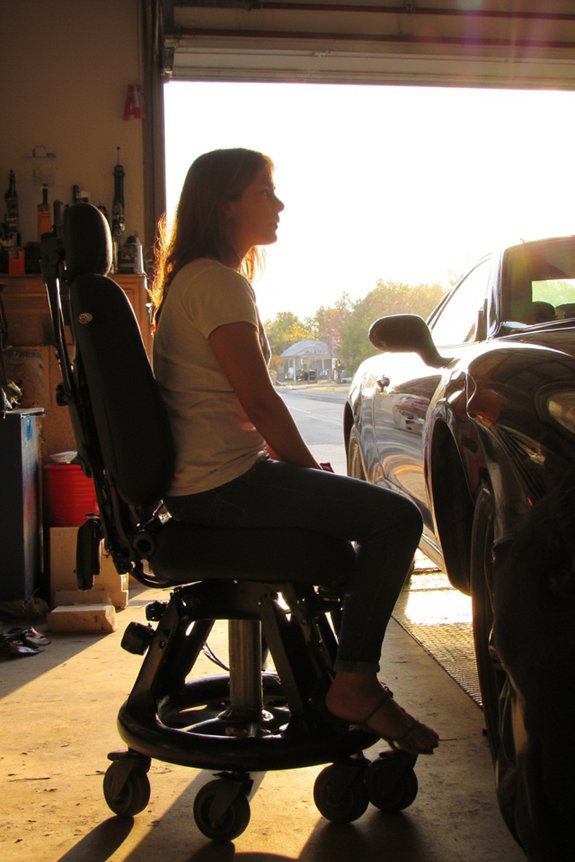durable pneumatic roller seat