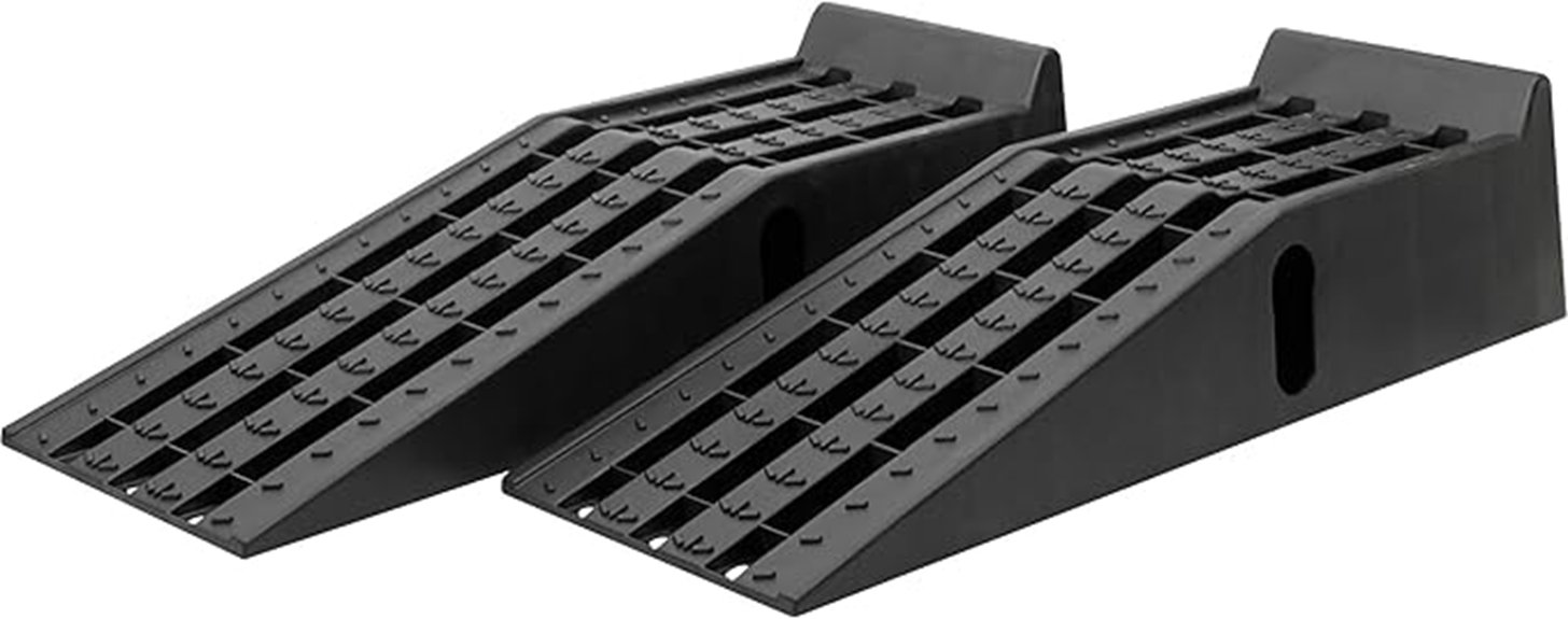 Ironton 12,000-Lb. GVW Poly Car Ramp Review