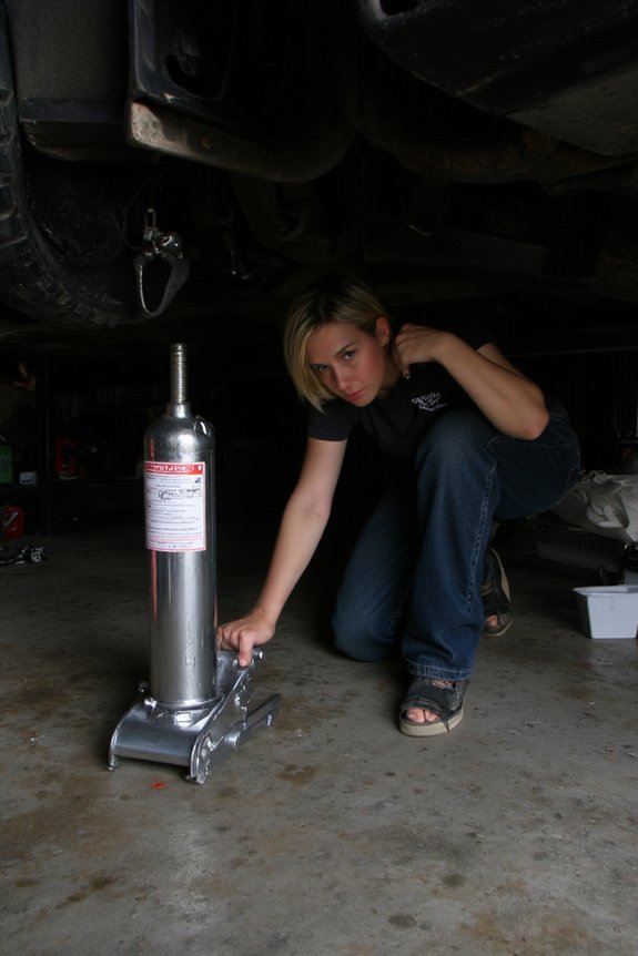 VEVOR Air Hydraulic Bottle Jack Review 20 height adjustment screw mechanism
