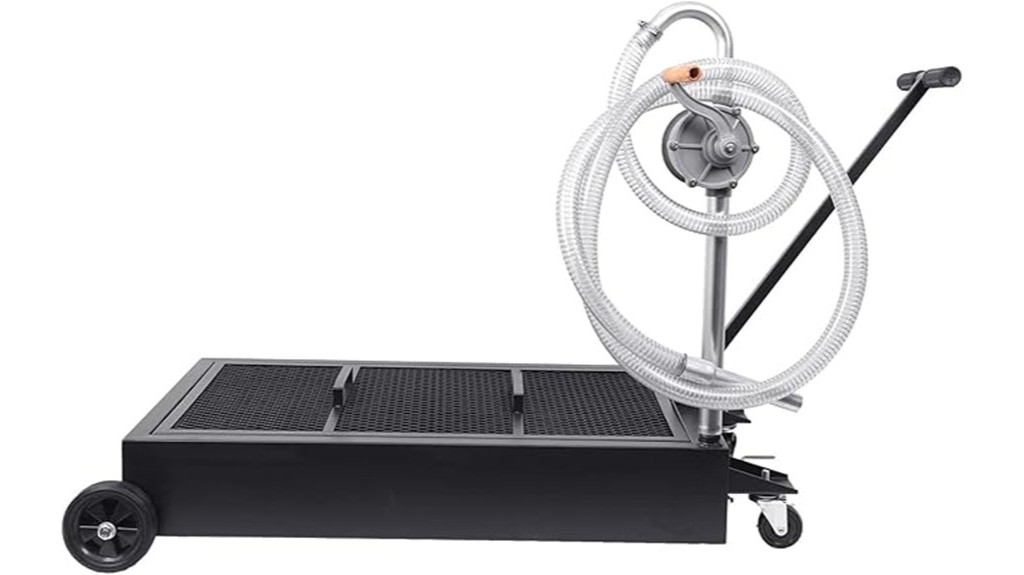 portable oil drain system
