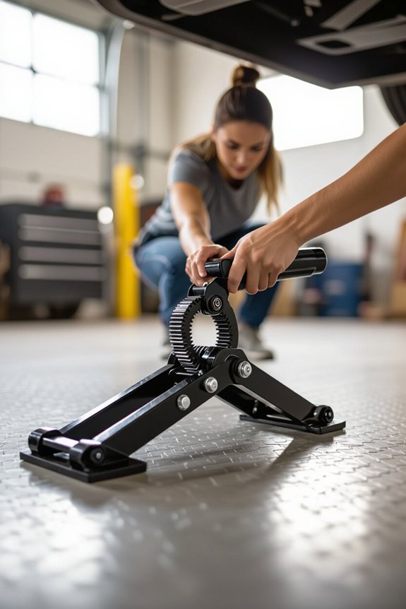 Jack Stands Low Profile 2 Ton Review 18 secure height adjustment mechanism