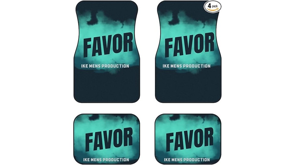 set of four mats
