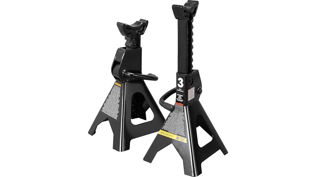 steel jack stands pair