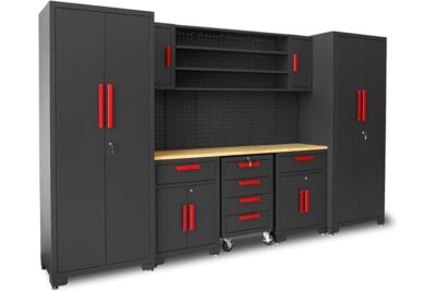 storage cabinet system setup