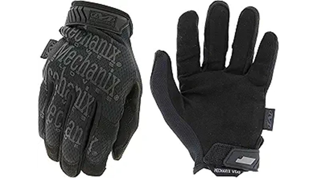 tactical work gloves black