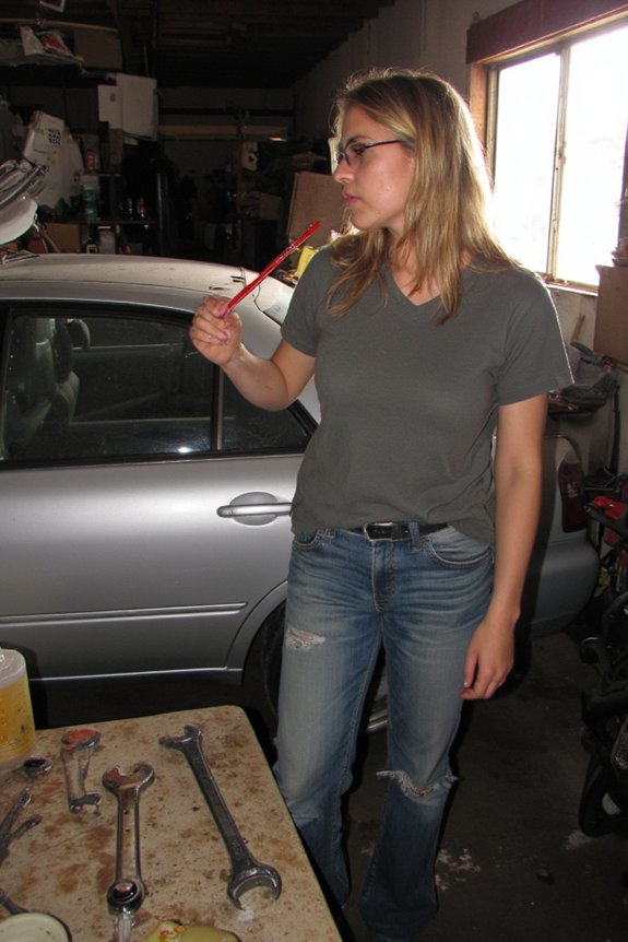 burning transmission fluid warning