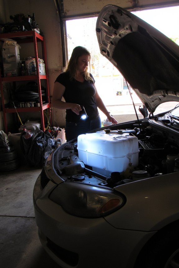 coolant level inspection guide