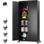 durable metal storage cabinet