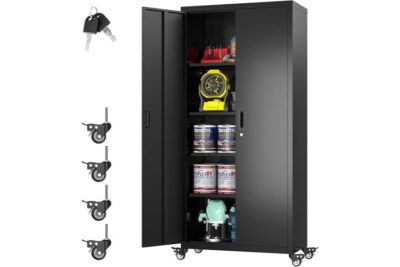 durable metal storage cabinet