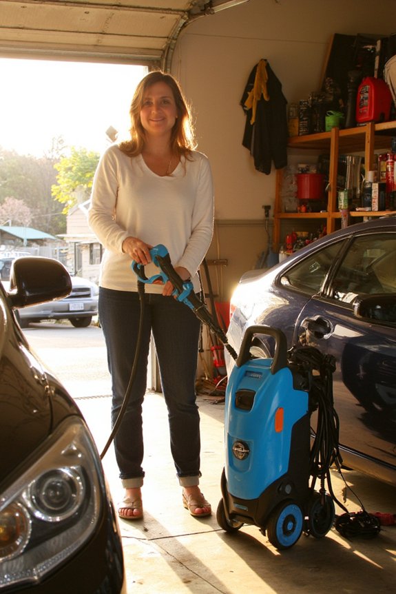 electric pressure washer package