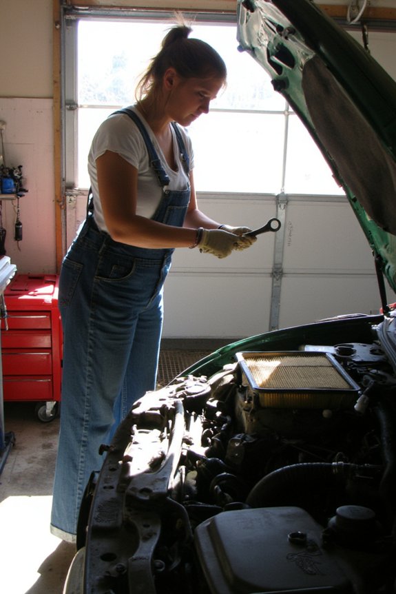 engine cool open hood