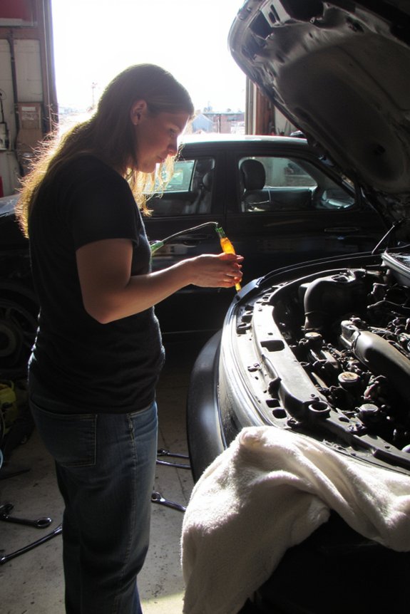 evaluate transmission fluid condition