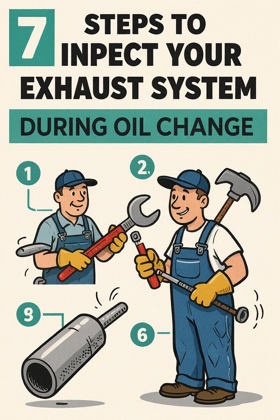 7 Steps to Inspect Your Exhaust System During Oil Change