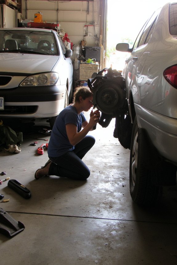 immediate brake pad inspection