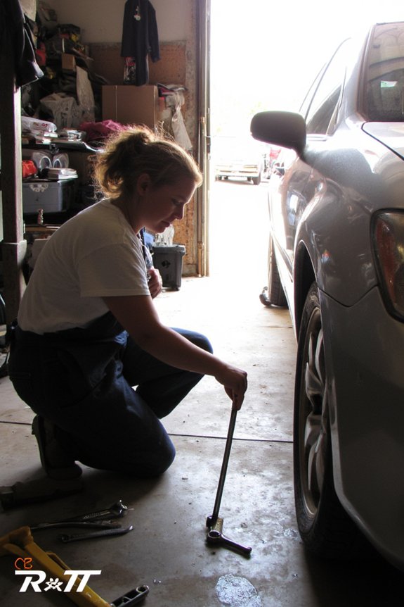 inspect control arms and bushings