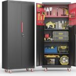 metal garage storage solution