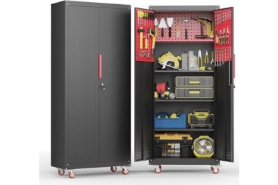 metal garage storage solution