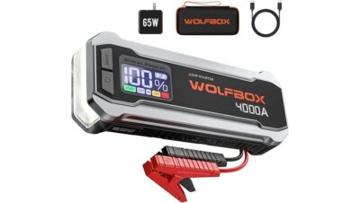portable car battery booster