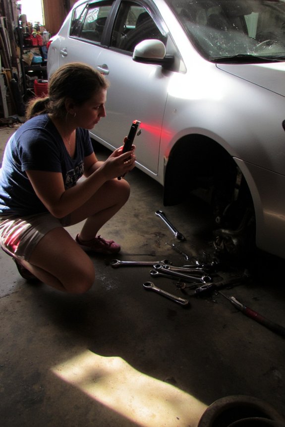 power steering fluid diagnosis
