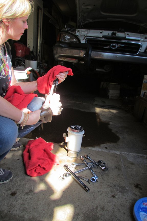 power steering fluid leak