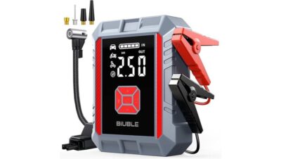 powerful jump starter compressor