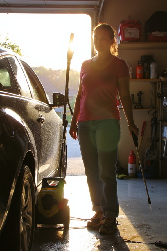 powerful pressure washer performance