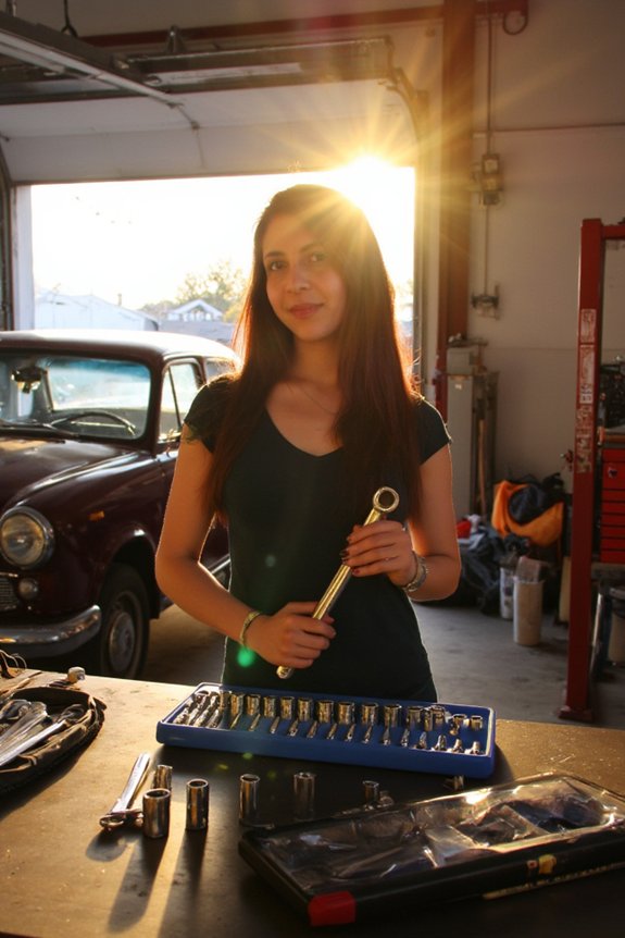 precise ratchet handle set