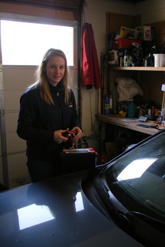 regular winter battery maintenance