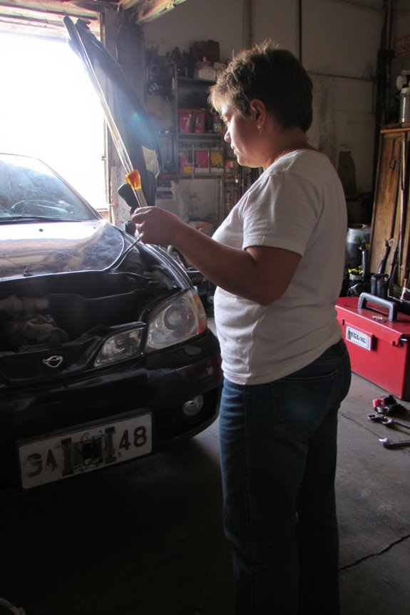 routine fluid level checks