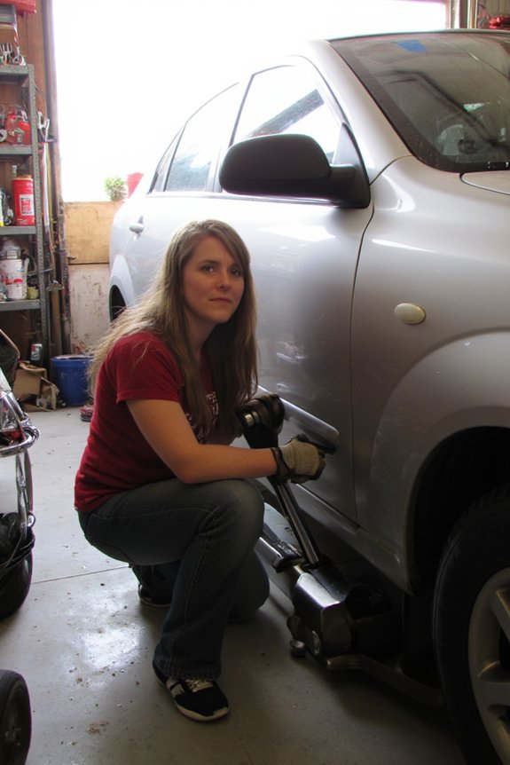 safe vehicle lifting procedure