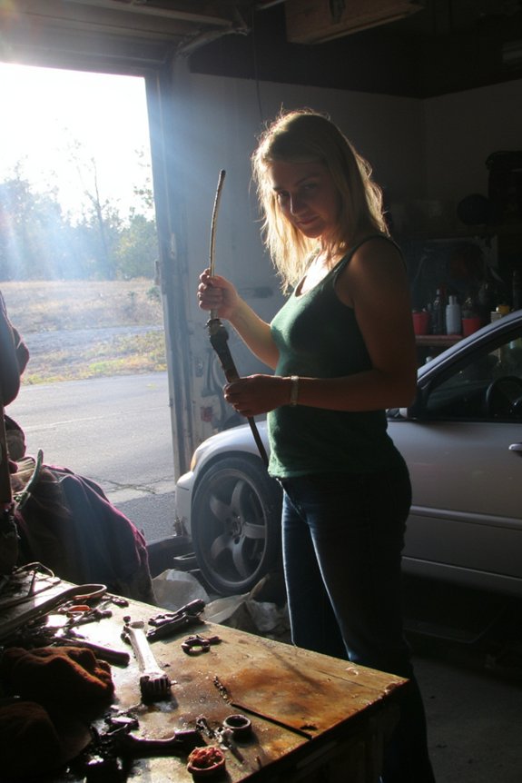 smoke indicates oil problems