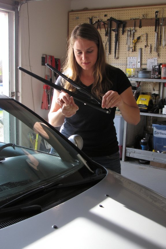 test and replace wipers