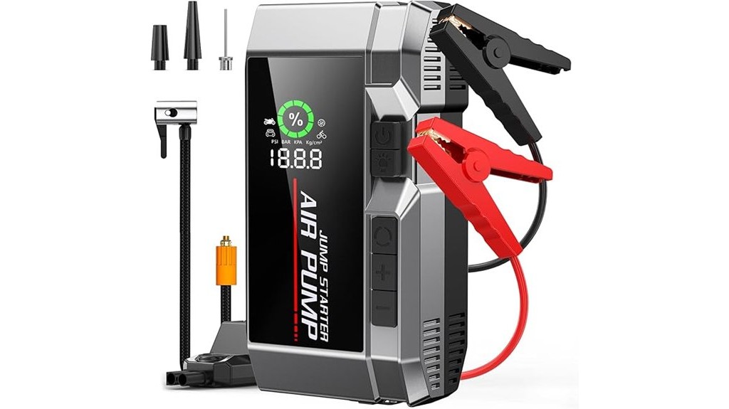 10 in 1 Car Jump Starter Review